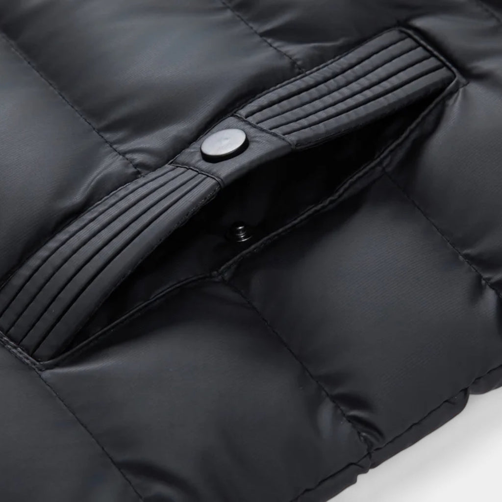 Hybrid Puffer Parka Jacket Quilted Regular Fit for Men