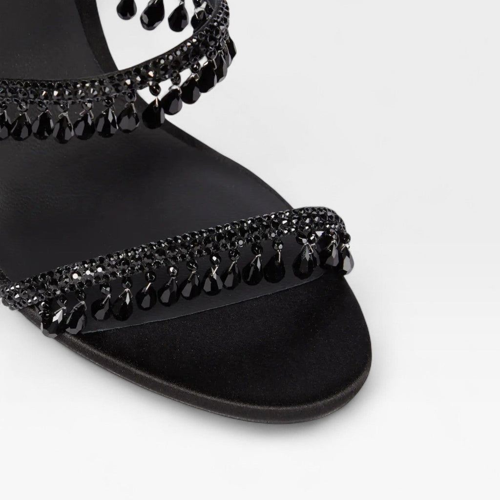 Women's Crystal Embellished Strappy Evening Sandals