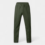 Pleated Slim Fit Joggers Stretch Drawstring for Men