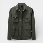 Utility Shirt Jacket Multi-Pocket Regular Fit for Men