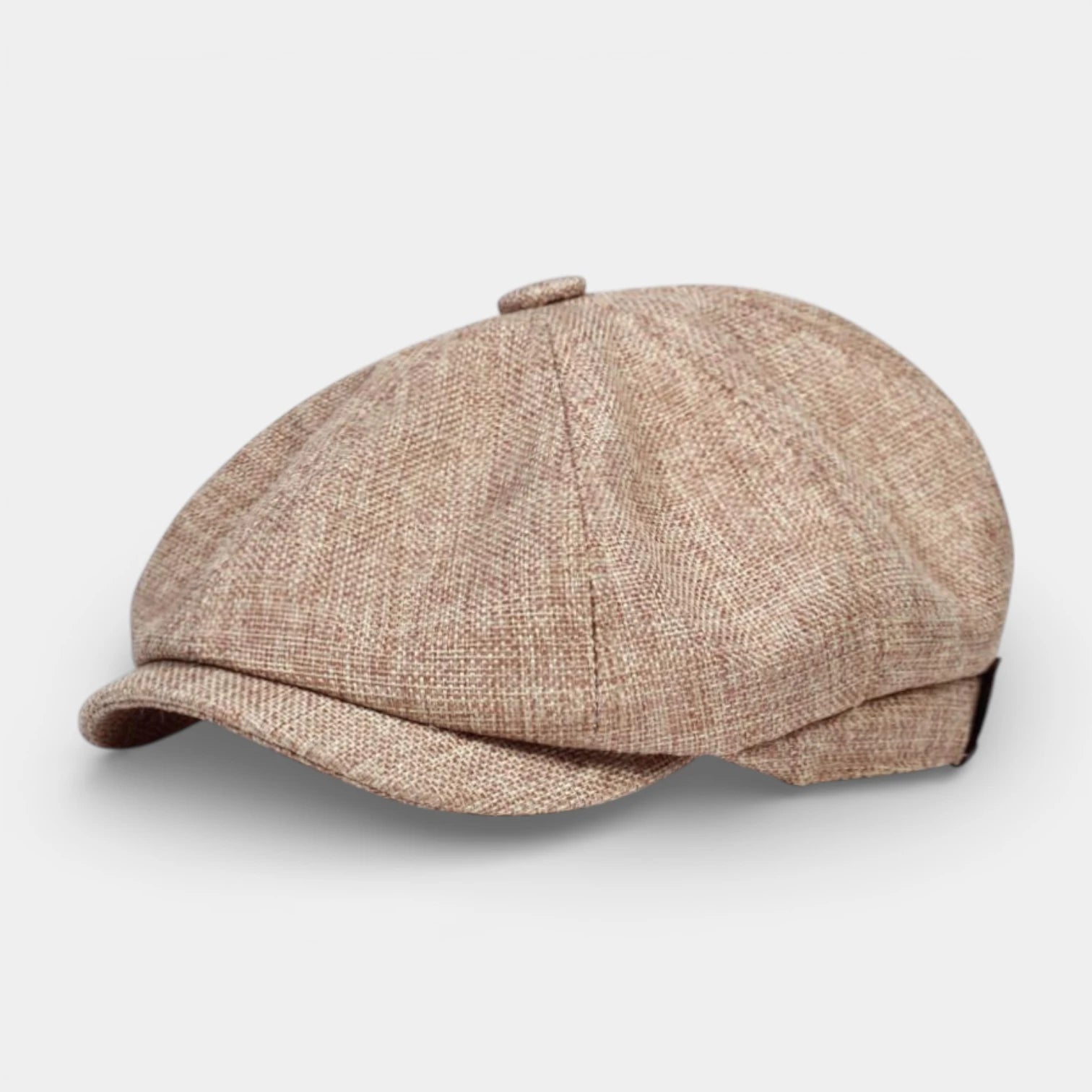 Textured Newsboy Cap Rounded Fit for Men