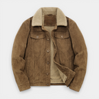 Corduroy Lined Jacket Regular Fit Structured for Men