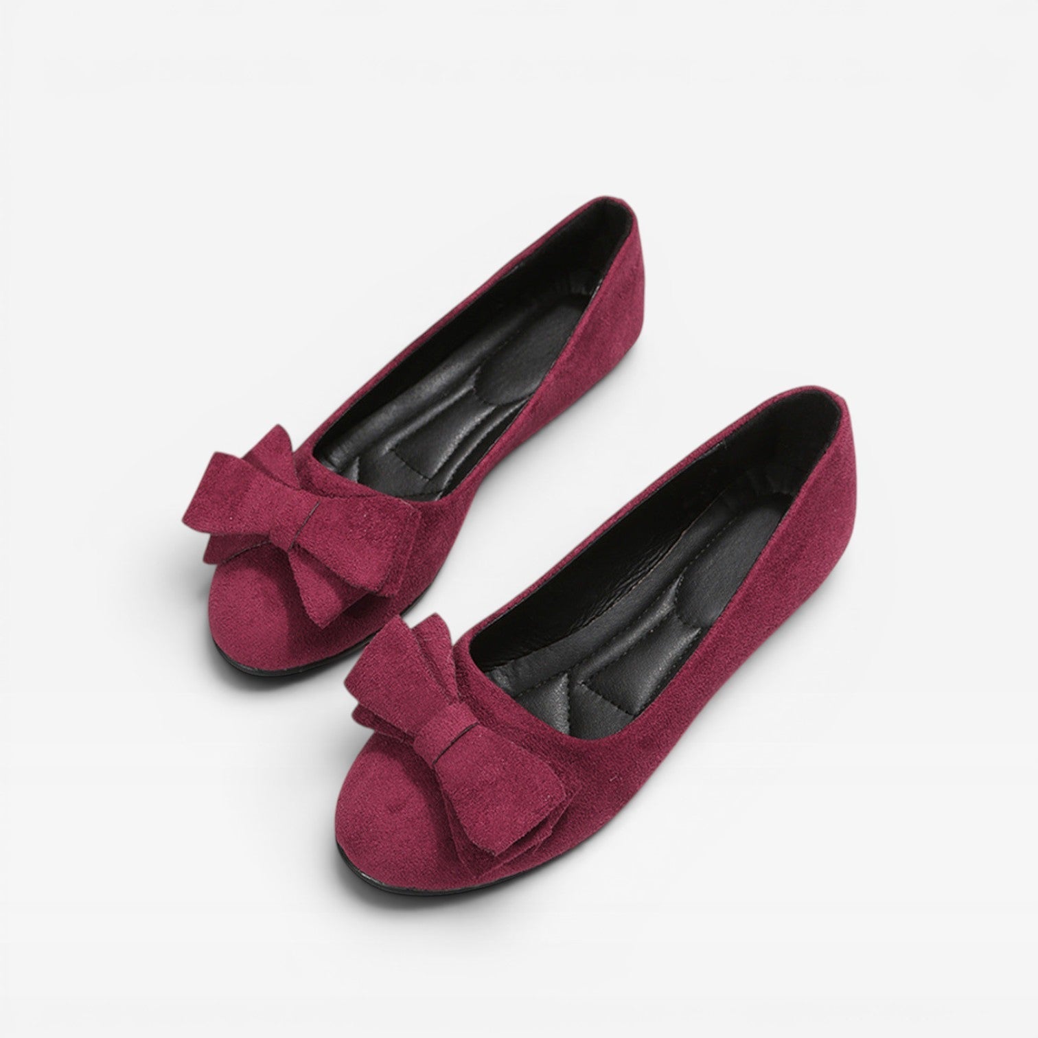 Women's Soft Slip-On Bow Ballet Flats