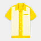Short Sleeve Button-Up Shirt Regular Fit for Men