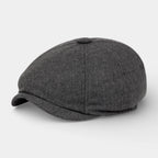 Multi-Panel Newsboy Cap Curved Brim for Men
