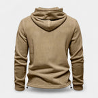 Midweight Fleece Hoodie Drawstring Regular Fit for Men