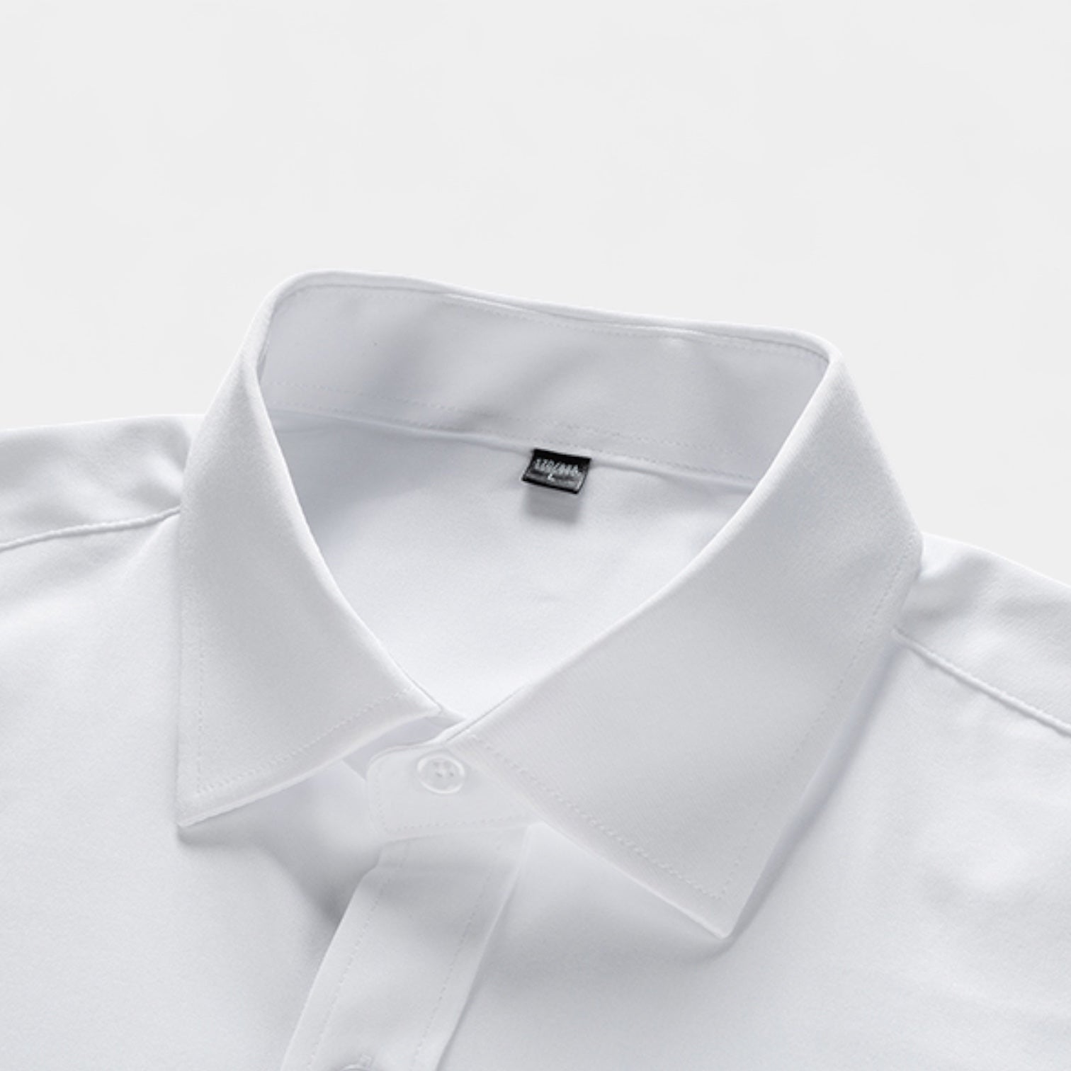Slim Fit Cotton Blend Button-Down Dress Shirt for Men