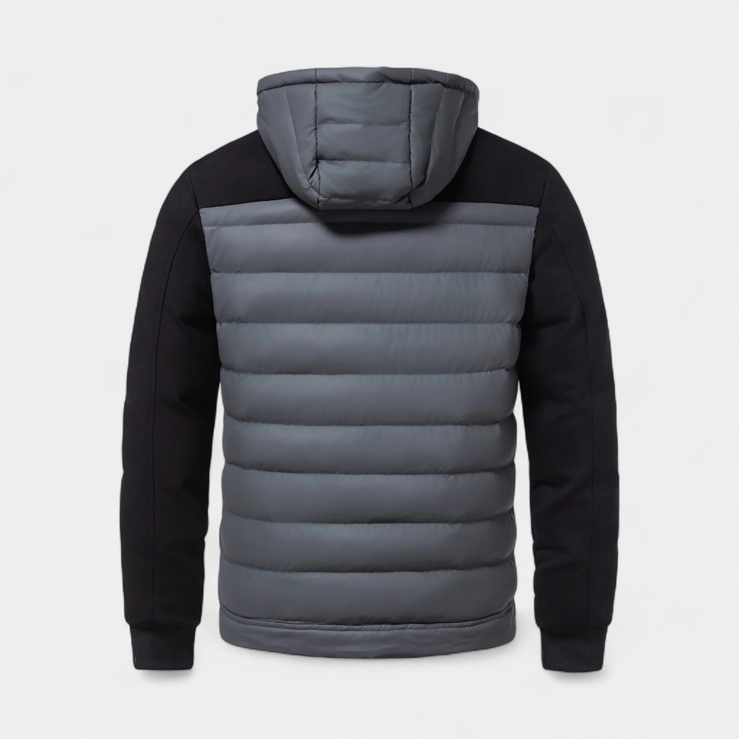 Hybrid Puffer Parka Jacket Quilted Regular Fit for Men