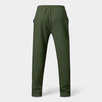 Pleated Slim Fit Joggers Stretch Drawstring for Men
