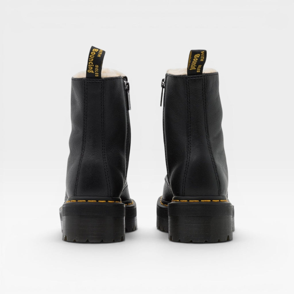 Women's Platform Combat Boots with Chunky Sole