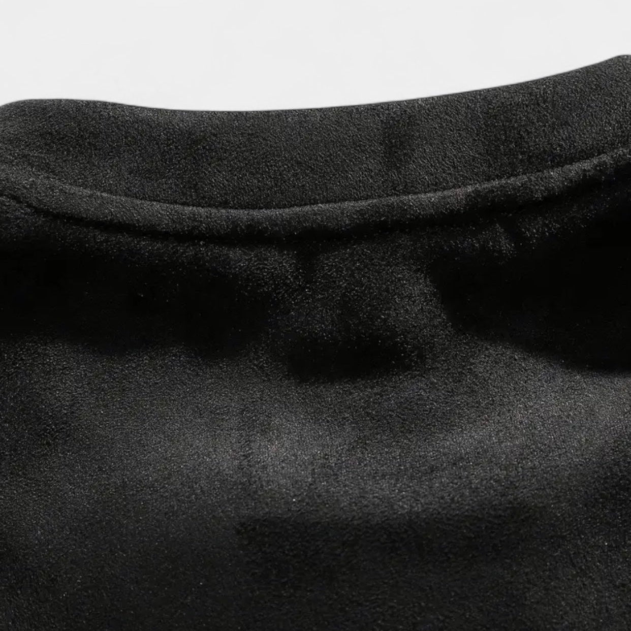 Washed Crewneck Sweater Relaxed Fit Ribbed for Men