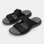 Double Strap Open Toe Slide Sandals for Men
