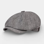 Textured Newsboy Cap Rounded Fit for Men