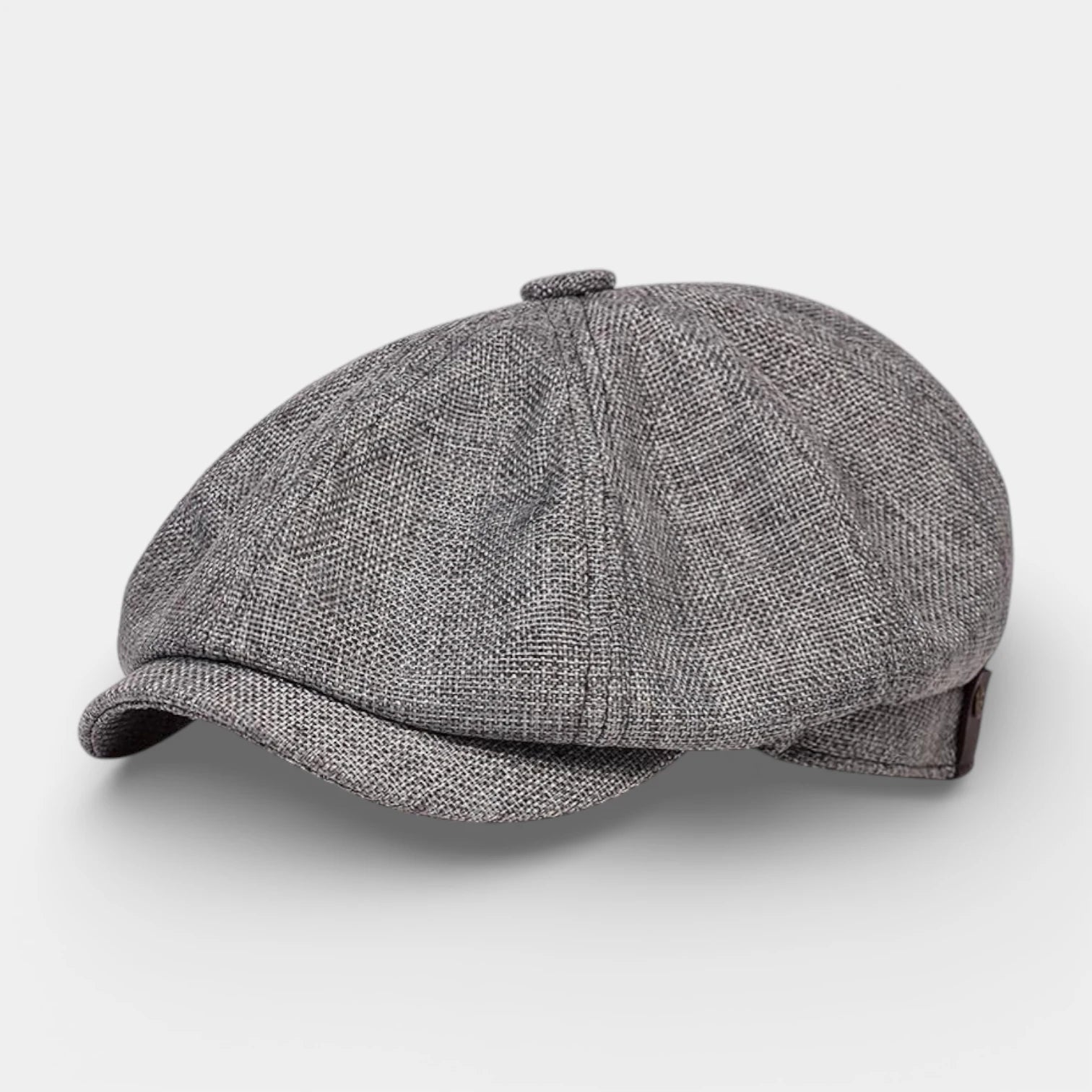 Textured Newsboy Cap Rounded Fit for Men