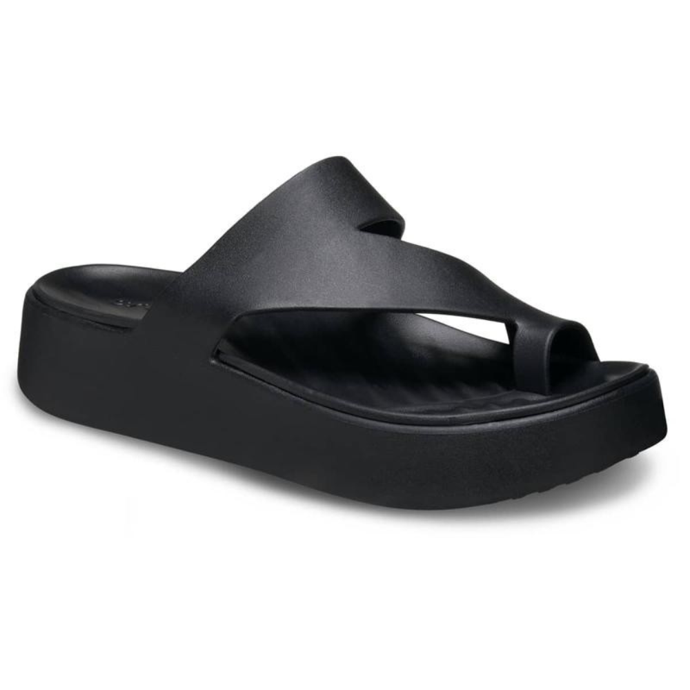 Women's Cushioned Platform Toe-Loop Sandals