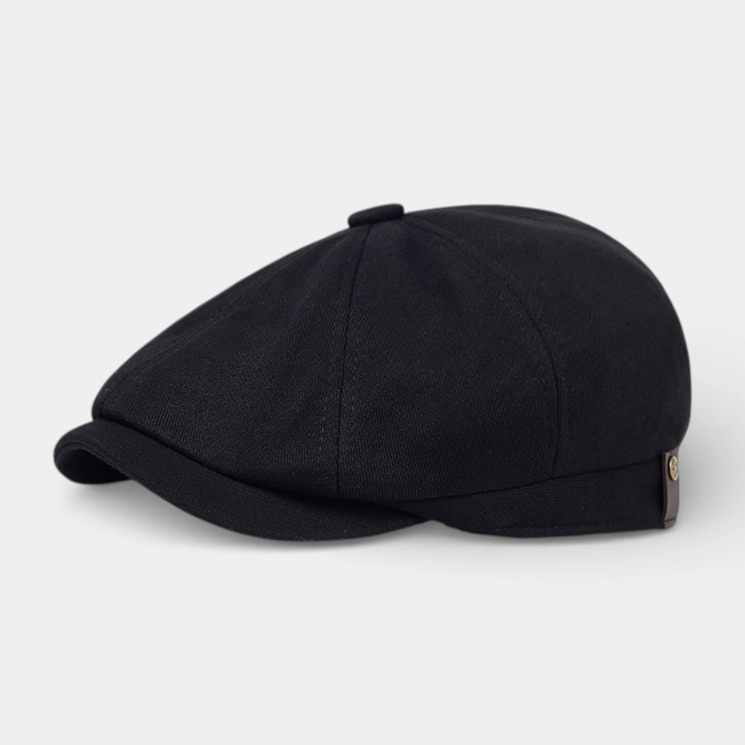 Multi-Panel Newsboy Cap Curved Brim for Men
