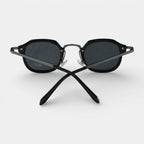 Round Frame Sunglasses Dark Tinted Lenses for Men