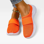 Women's Knit Slip-On Trainers with Cushioned Comfort