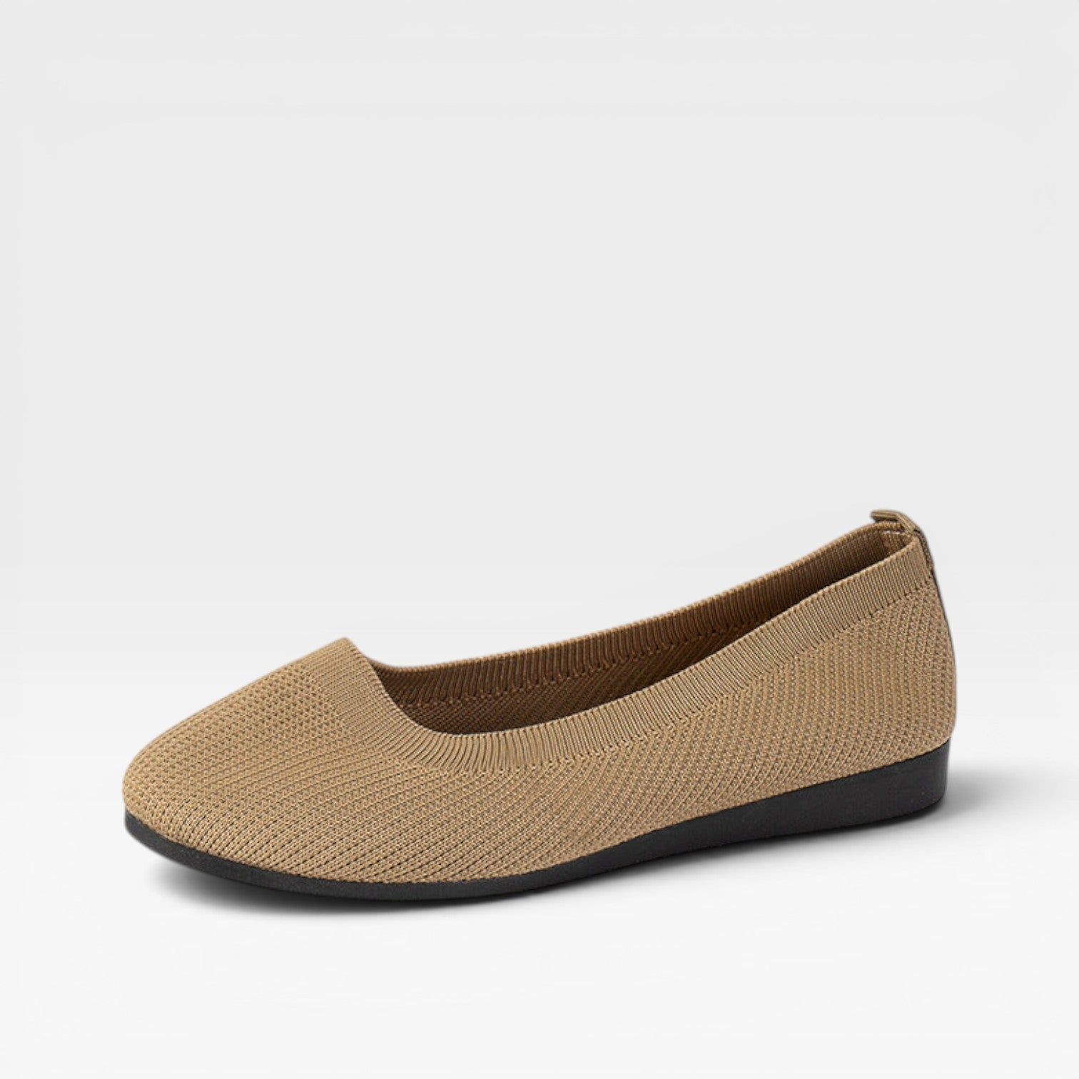 Women's Cushioned Knit Slip-On Ballet Flats