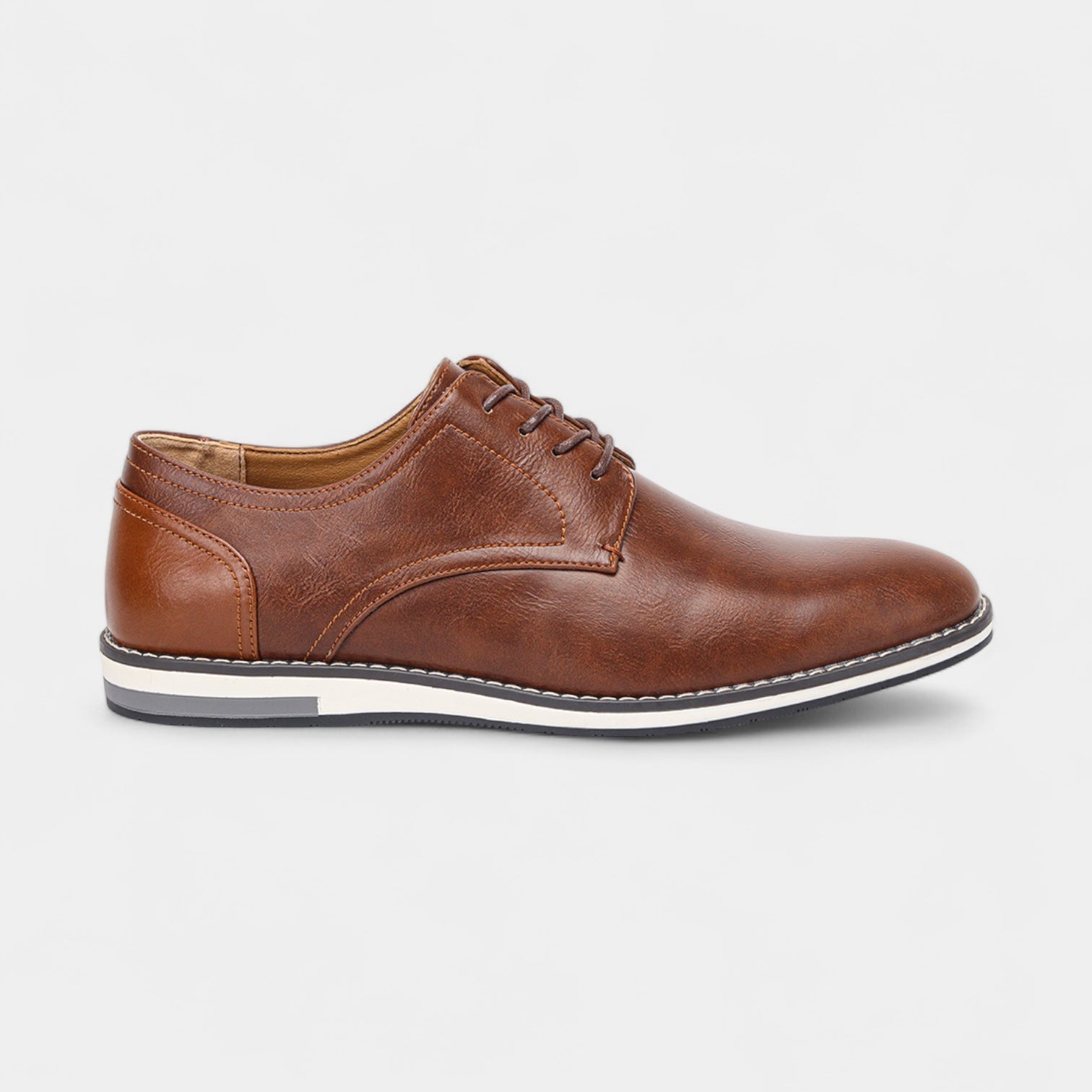 Leather Loafer Slip-On Dress Shoes for Men