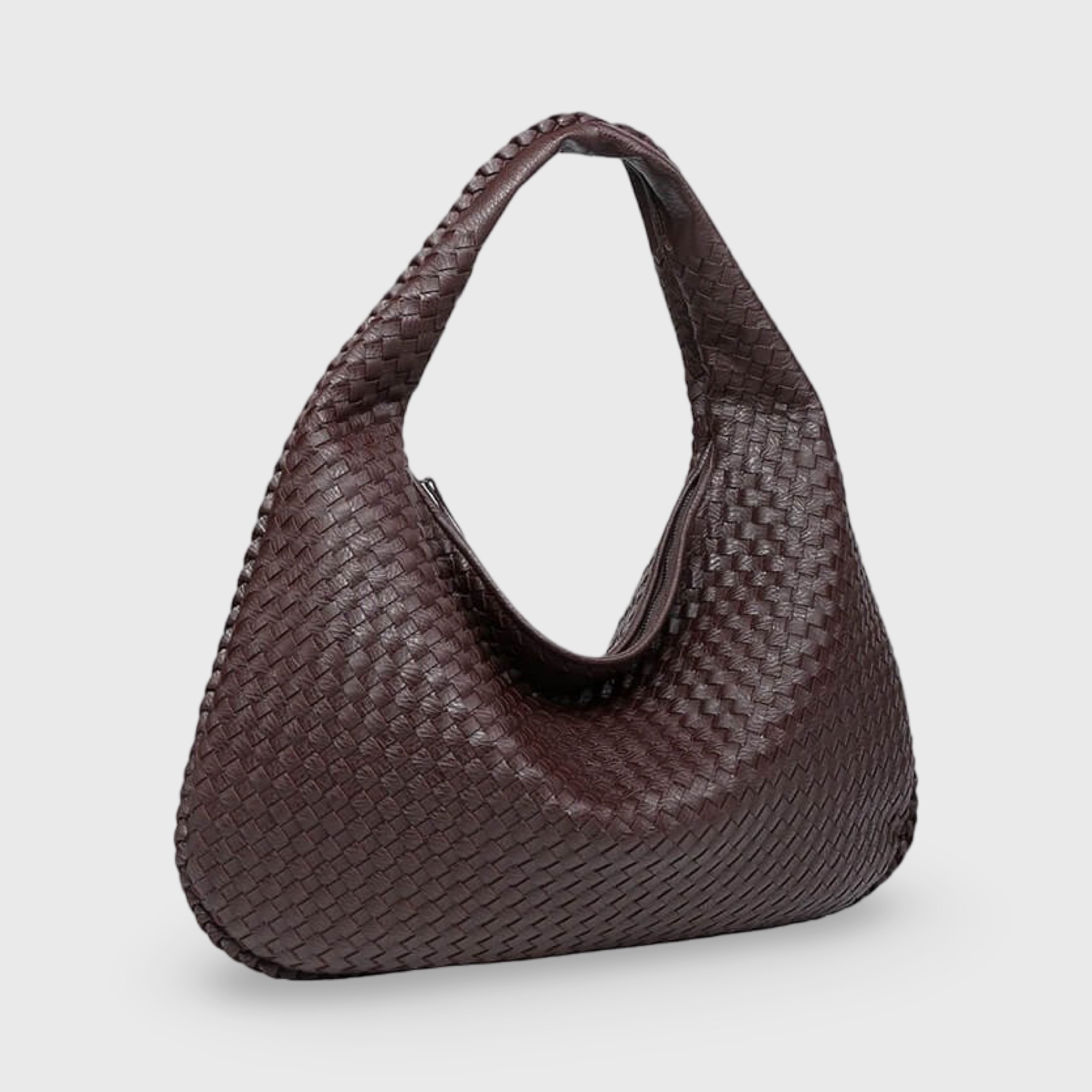 Women's Woven Oversized Shoulder Bag