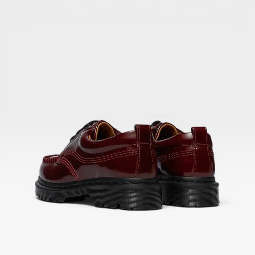 Women's Genuine Leather Lace-Up Derby Shoes