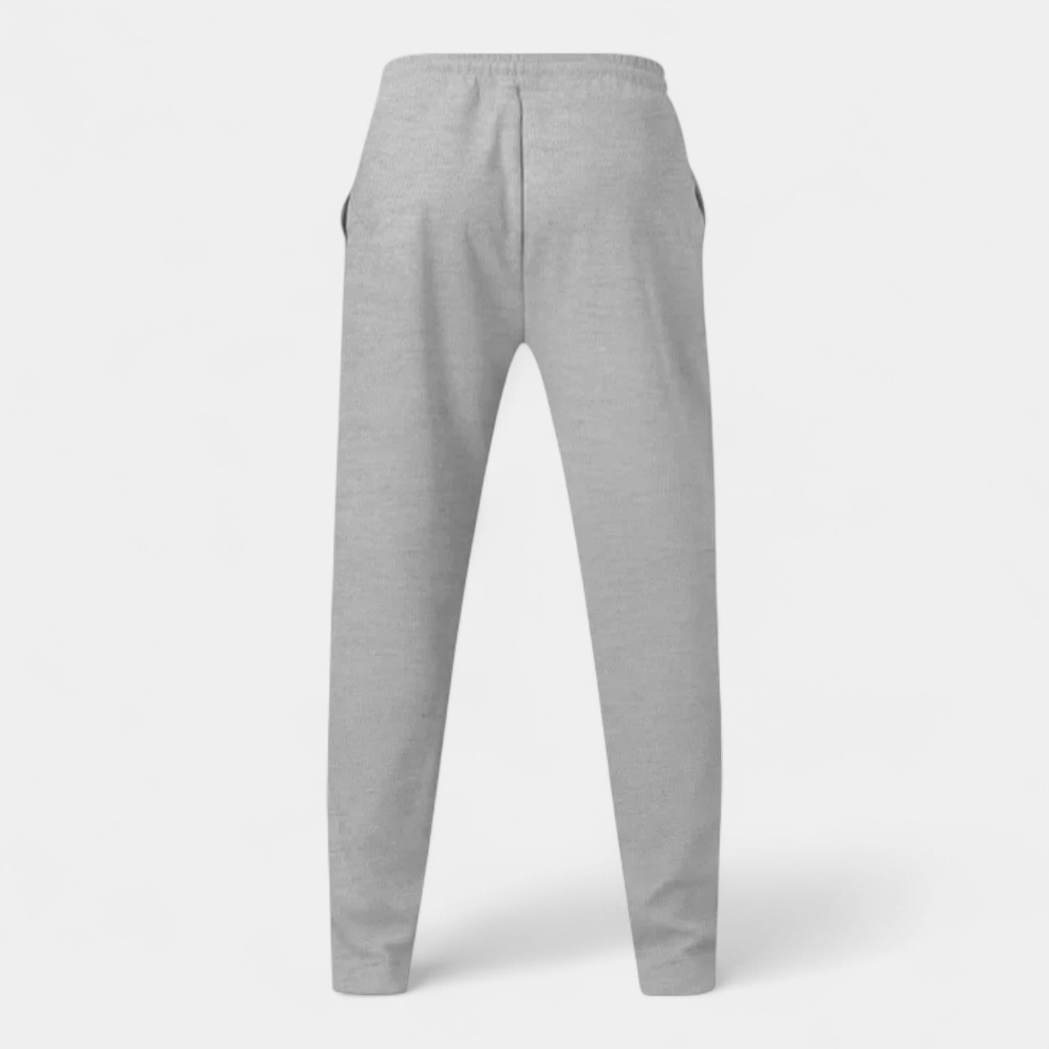 Pleated Slim Fit Joggers Stretch Drawstring for Men