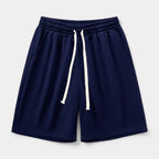 Elastic Waist Drawstring Shorts Regular Fit for Men