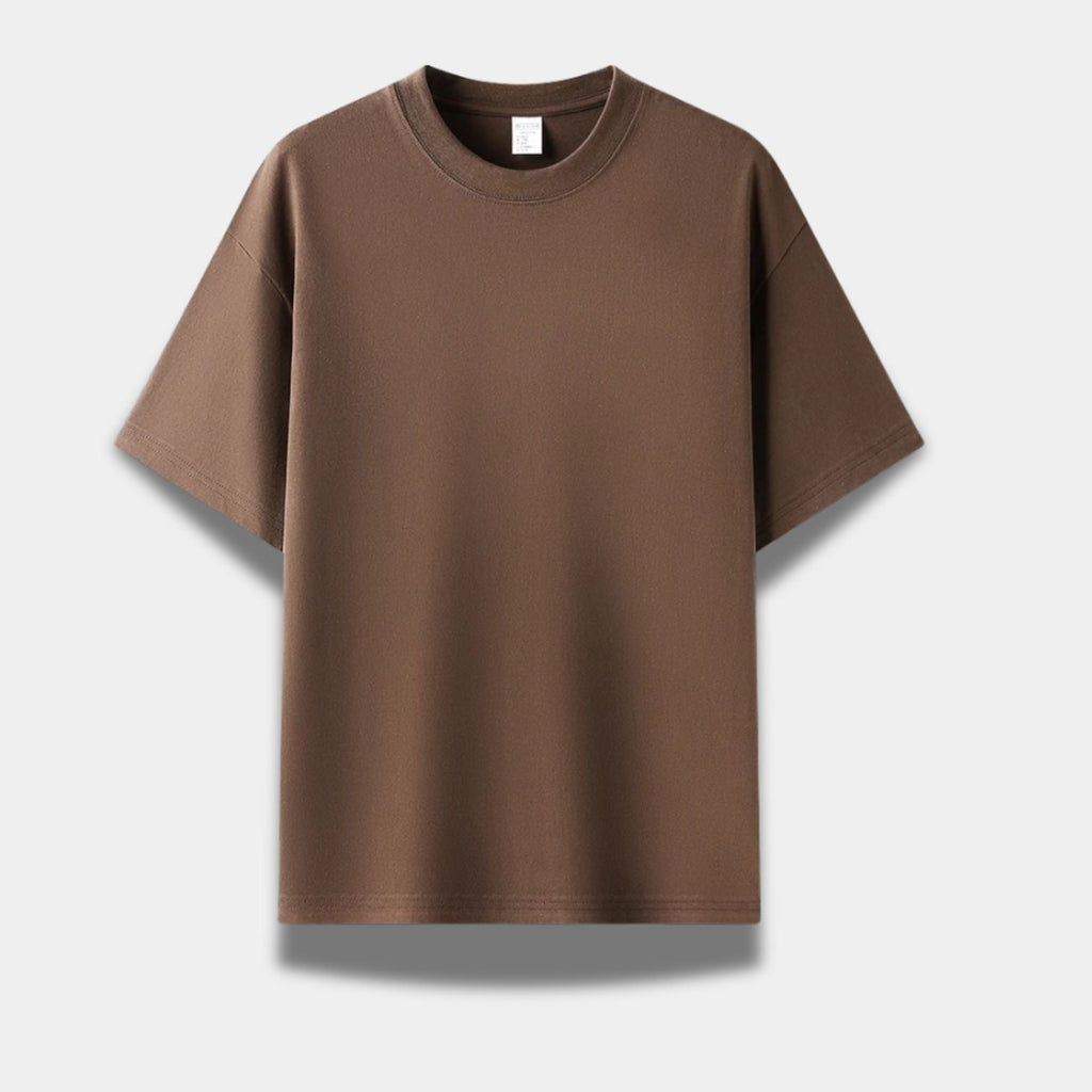 Slim Fit Crew Neck Cotton T-Shirt for Men
