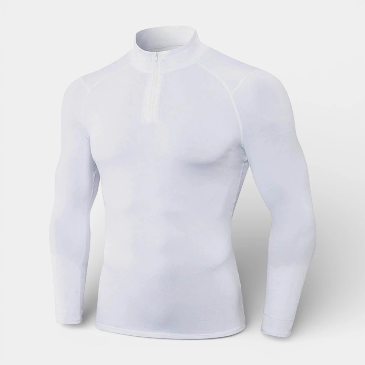 Quarter-Zip Athletic Pullover Long Sleeve for Men