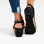 Women's Cork Wedge Platform Sandals