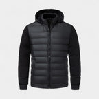 Hybrid Puffer Parka Jacket Quilted Regular Fit for Men