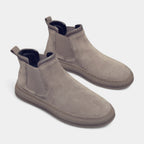 Faux Suede Chelsea Sneaker Boots Slip-On for Men