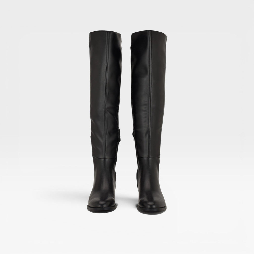 Women's Over-the-Knee Stretch-Back Flat Boots
