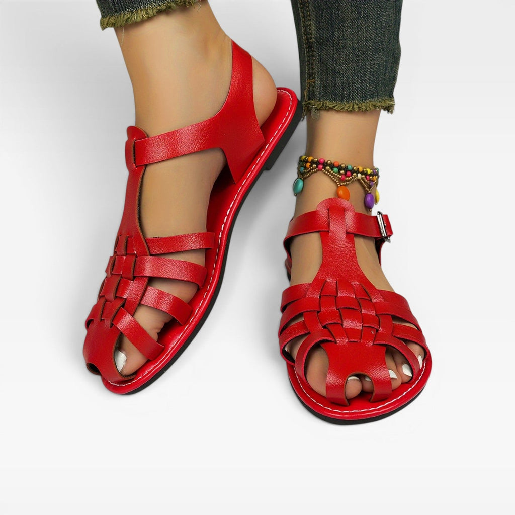 Women's Woven Fisherman Flat Sandals
