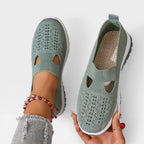 Women's Breathable Slip-On Walking Trainers