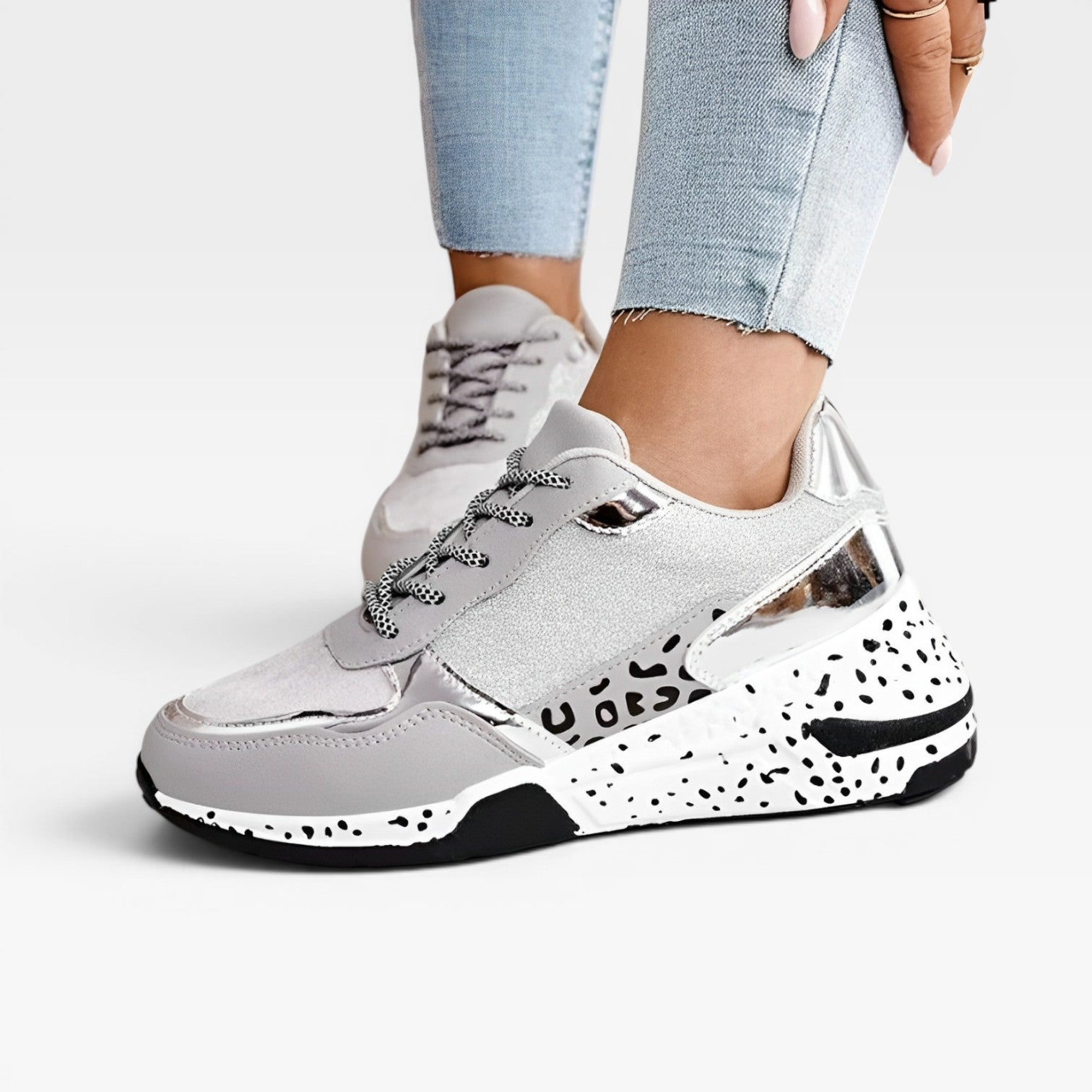 Women's Chunky Platform Casual Sneakers