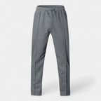 Pleated Slim Fit Joggers Stretch Drawstring for Men