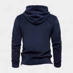 Midweight Fleece Hoodie Drawstring Regular Fit for Men