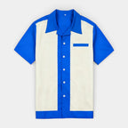 Short Sleeve Button-Up Shirt Regular Fit for Men
