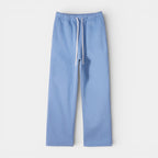 Knit Drawstring Pants Straight Leg Relaxed Fit for Men