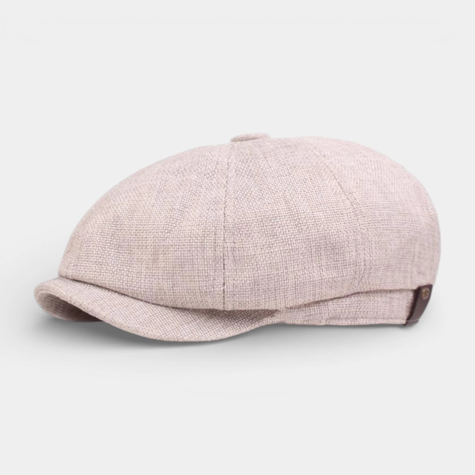 Textured Newsboy Cap Rounded Fit for Men