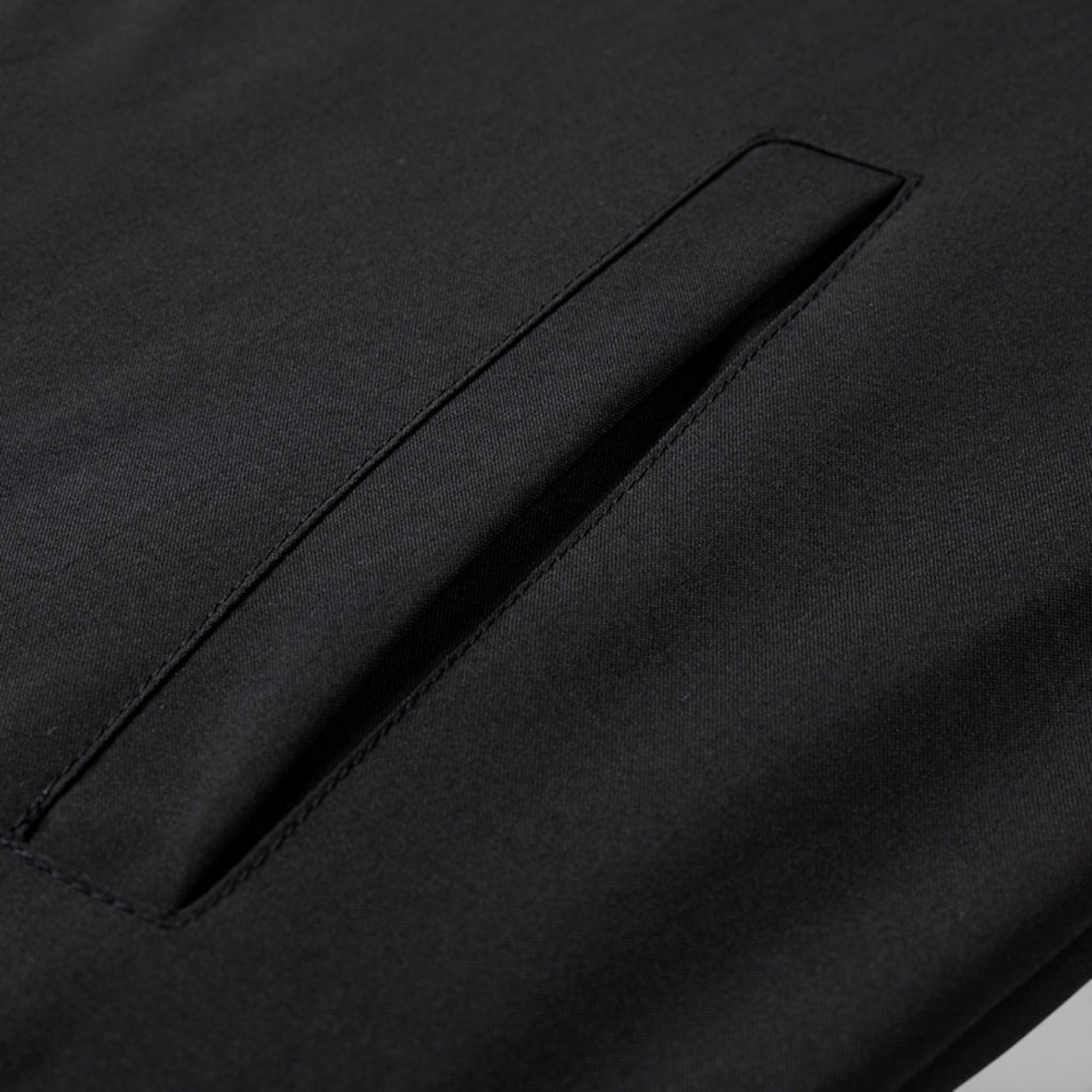 Zip-Front Stand Collar Jacket Regular Fit for Men