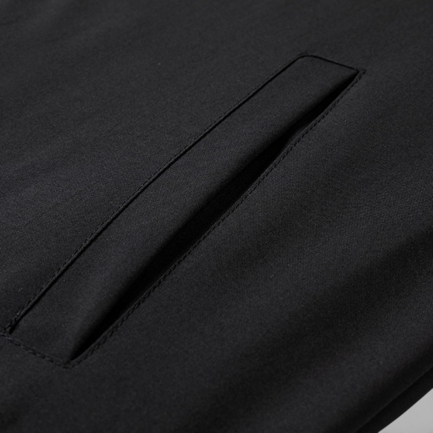 Zip-Front Stand Collar Jacket Regular Fit for Men