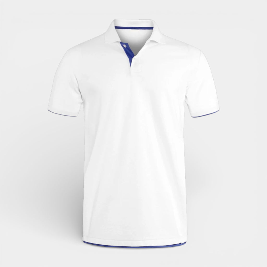 Short Sleeve Polo Shirt Pullover Regular Fit for Men