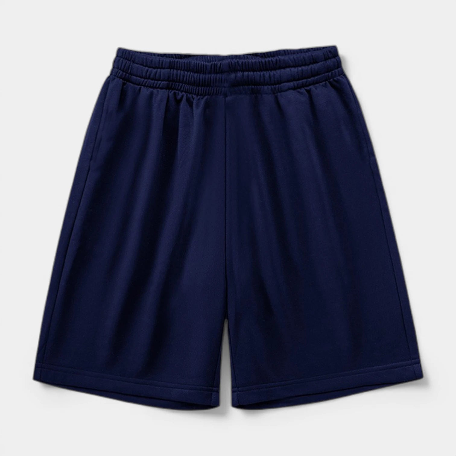 Elastic Waist Drawstring Shorts Regular Fit for Men