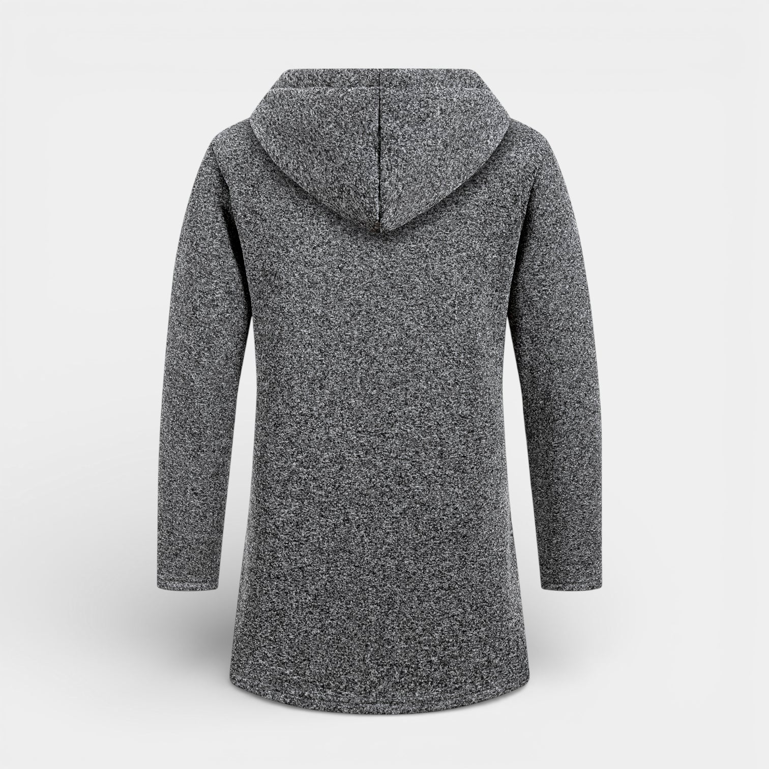 Longline Hooded Full-Zip Jacket Regular Fit for Men