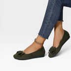 Women's Soft Slip-On Bow Ballet Flats