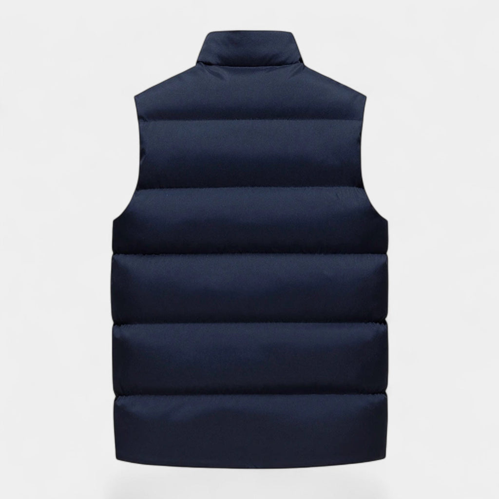 Padded Puffer Vest Regular Fit Zip-Up for Men