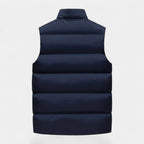 Padded Puffer Vest Regular Fit Zip-Up for Men